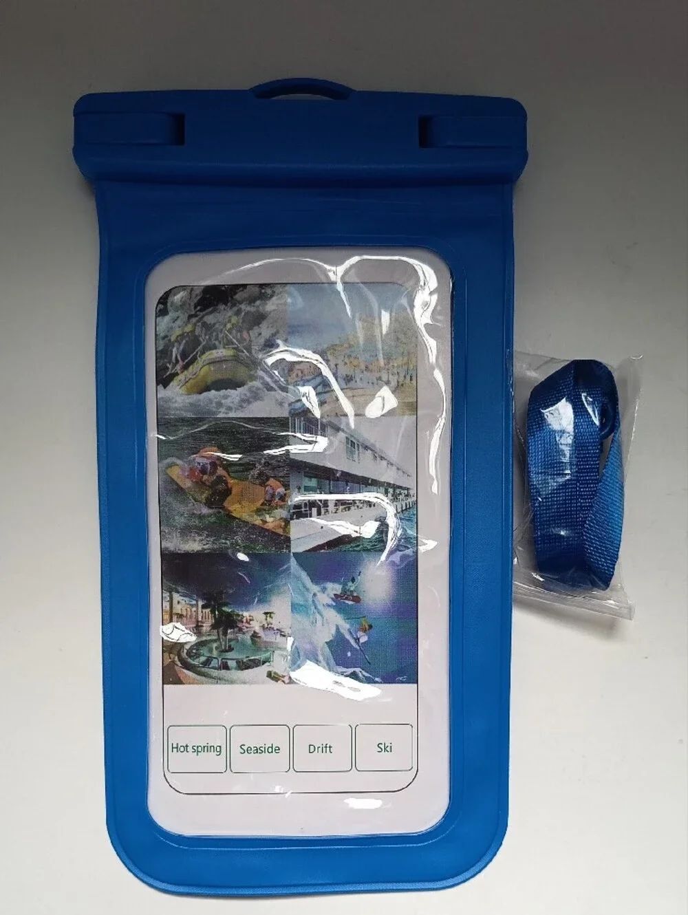 💙Brand New Waterproof Phone Pouch - Blue Unisex